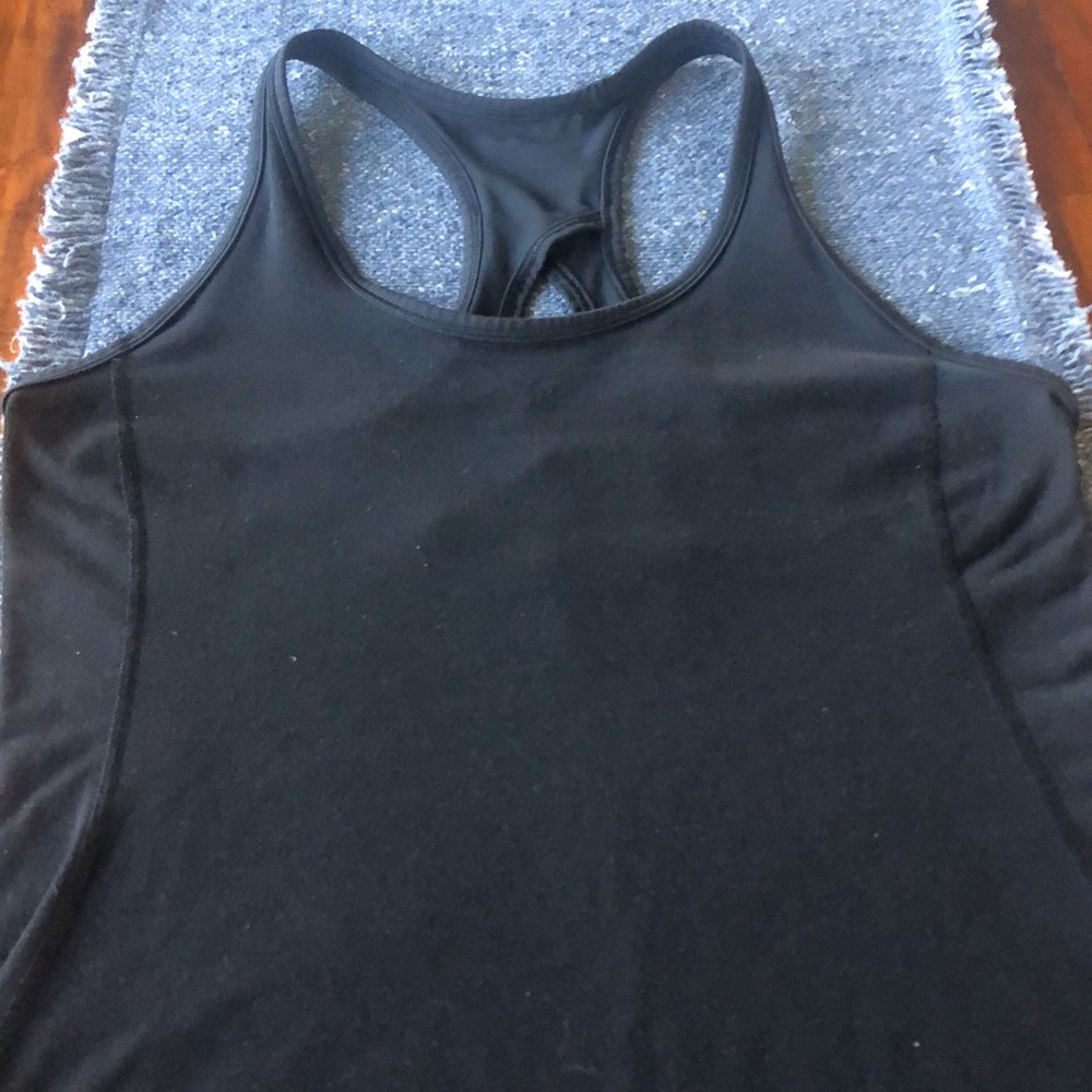 Lululemon sz10 black luon w mesh tank❤️ - Picture 8 of 8